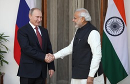 Ấn Độ và Nga đẩy mạnh quan hệ hợp tác chiến lược